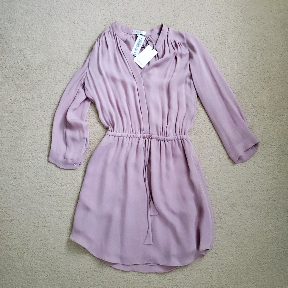 RARE 100% Silk Aritzia Babaton Bennett dre…